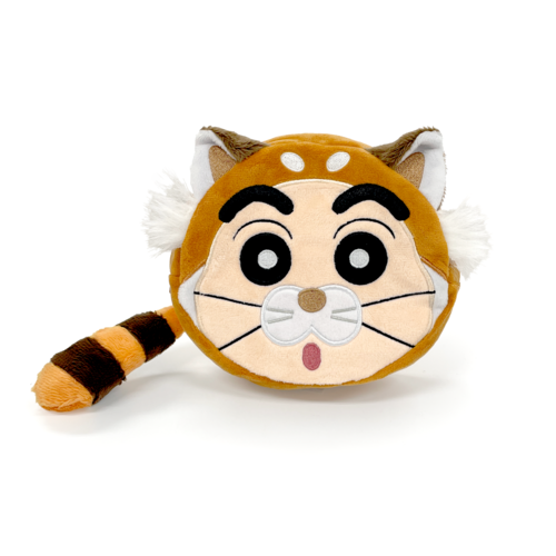 【新品未使用】チャン・グンソクさん ポーチ zikzinshop クレヨンしんちゃん しっぽ付きフェイスポーチ シルクドカスカベ